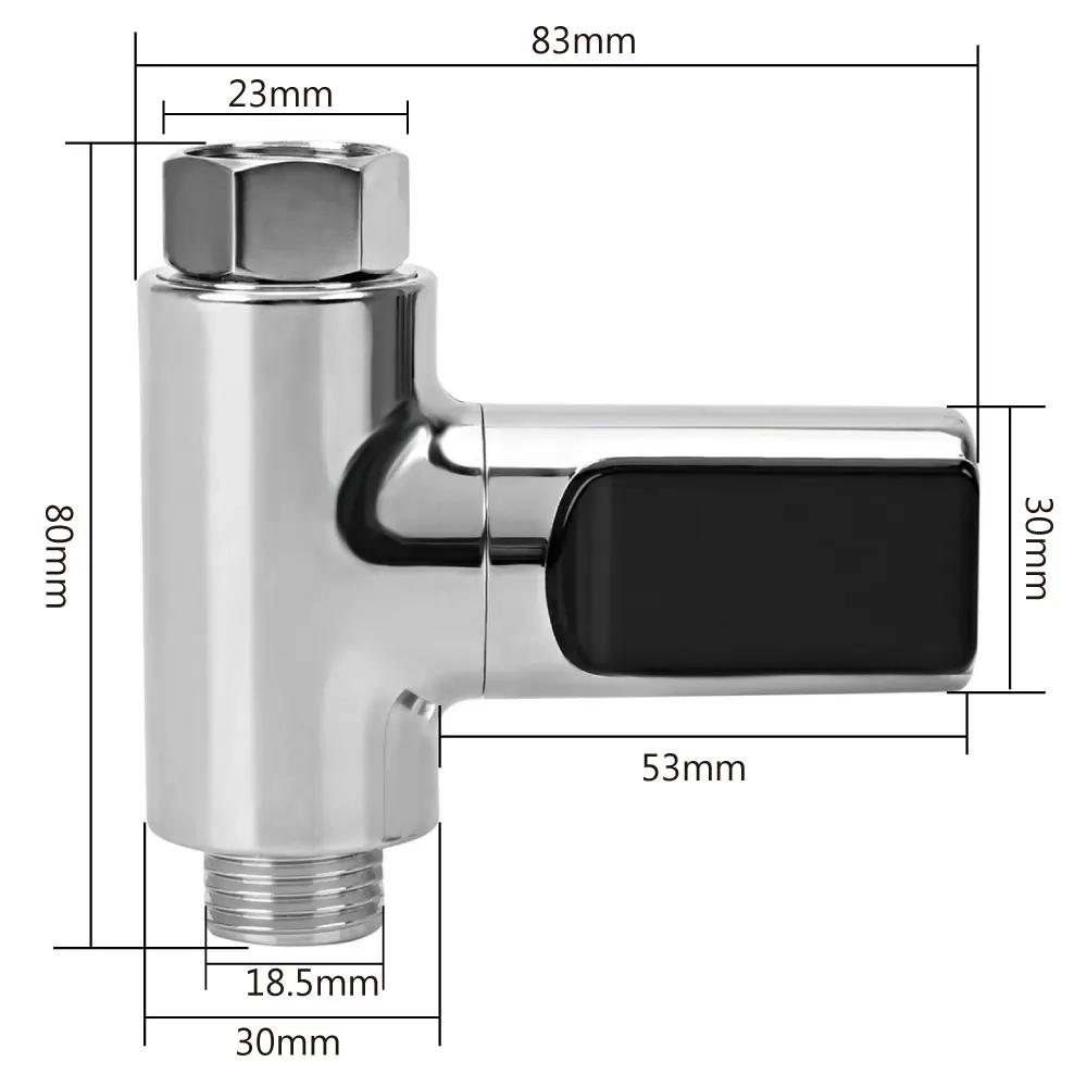 

DIYWORK Temperature Detector LCD Digital for Home Shower Bathroom Water Temperature Meter Monitor For Baby Care