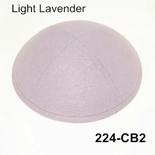 224cB2 Kippot Kippa Kippah Linen-2 Kipa19cm Skullies Yarmulke Beanies еврейская шляпа-Кепка с черепом при покупке более 5 лотов скидка be10 - Цвет: 224cB2