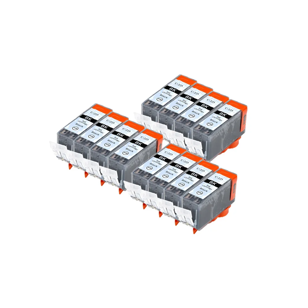 Совместимый картридж с черными чернилами PGI 225 BK для принтеров CANON PIXMA MG6120 MG6120R MG6220
