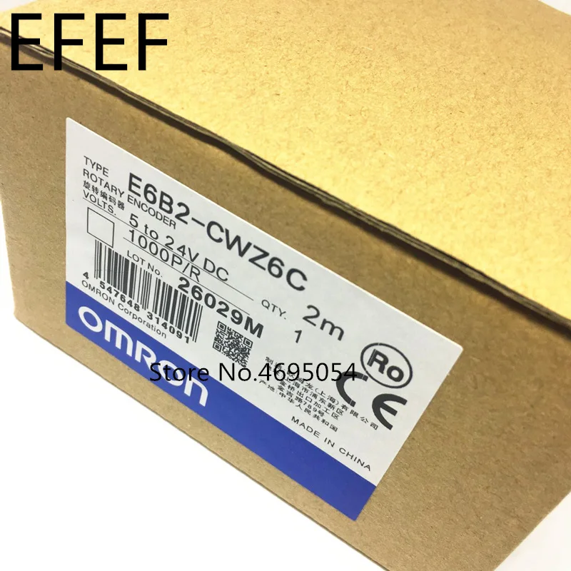 E6B2CWZ6C OMRON роторный кодер E6B2 CWZ6C 2500 2000 1800 1024 1000 600 500 400 360 200 100 60 40 30 20 P/R 5 24v|Соединители|