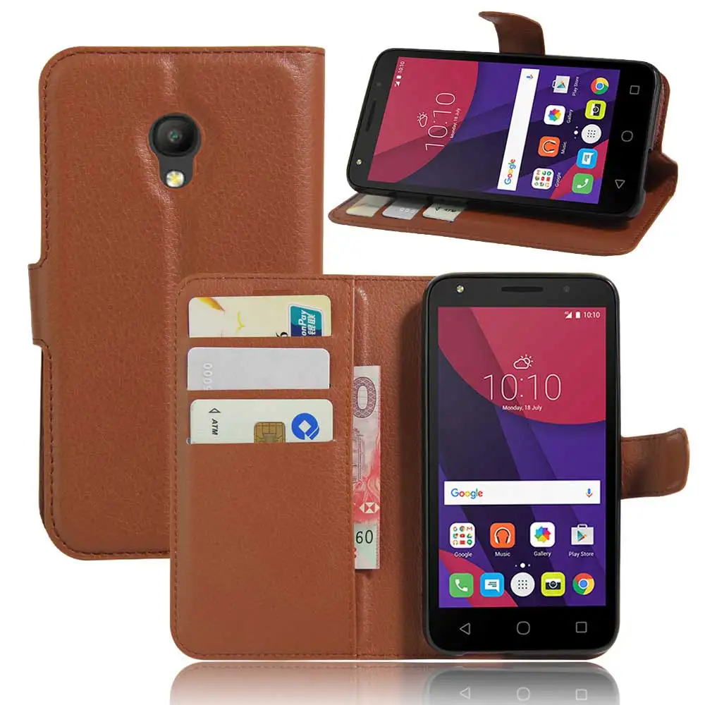 YINGHUI бумажник из искусственной кожи флип чехол для Alcatel Pixi 4 (5) 3g 5045X 5045D 5 0 дюймов