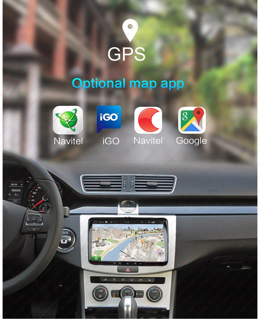 Ram 2G+ rom 32G Android автомобильный Радио плеер gps навигация для Фольксваген Шкода Гольф 5 6 POLO PASSAT B5 B6 JETTA TIGUAN 2 din