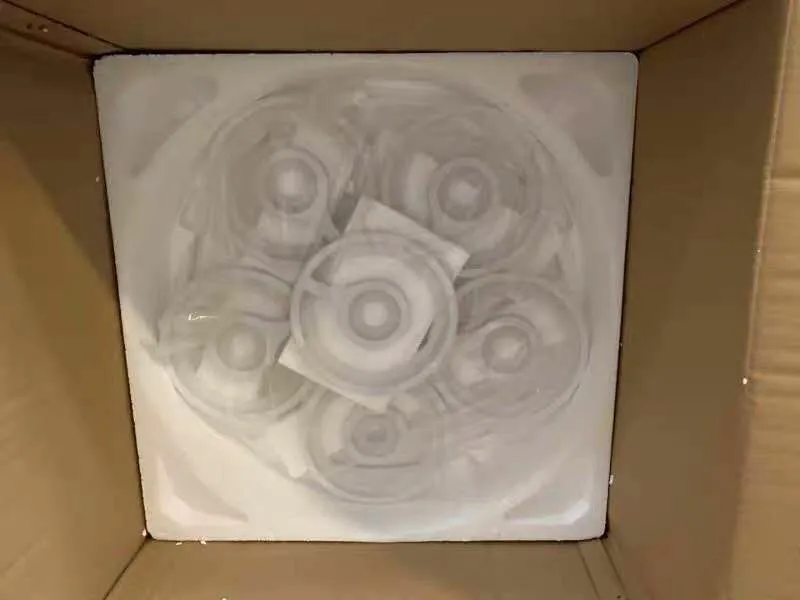 Потолочный вентилятор светодиодный потолочный светильник акриловая