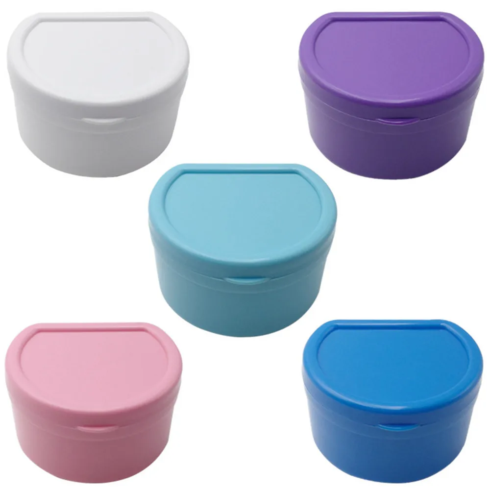 30 ^ зубные протезы коробка для ванной стоматологическая ложная хранения зубов с