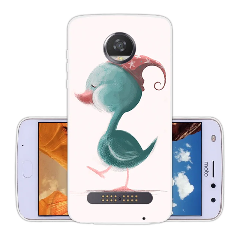 Для Motorola Moto Z2 z2 Play мягкие чехлы для телефонов XT1710 5 &quotЗвездный чехол Z (2nd Gen) Coque |