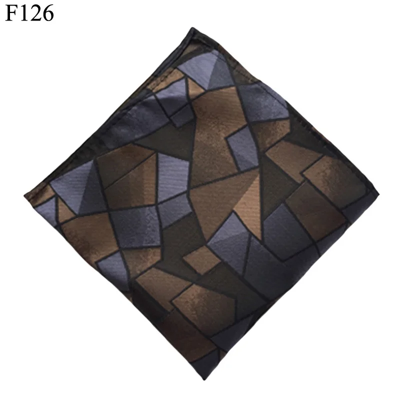 Men Blue Brown Checks Necktie Ties Pocket Square Handkerchief Lot NEW HZTIE0147 | Аксессуары для одежды