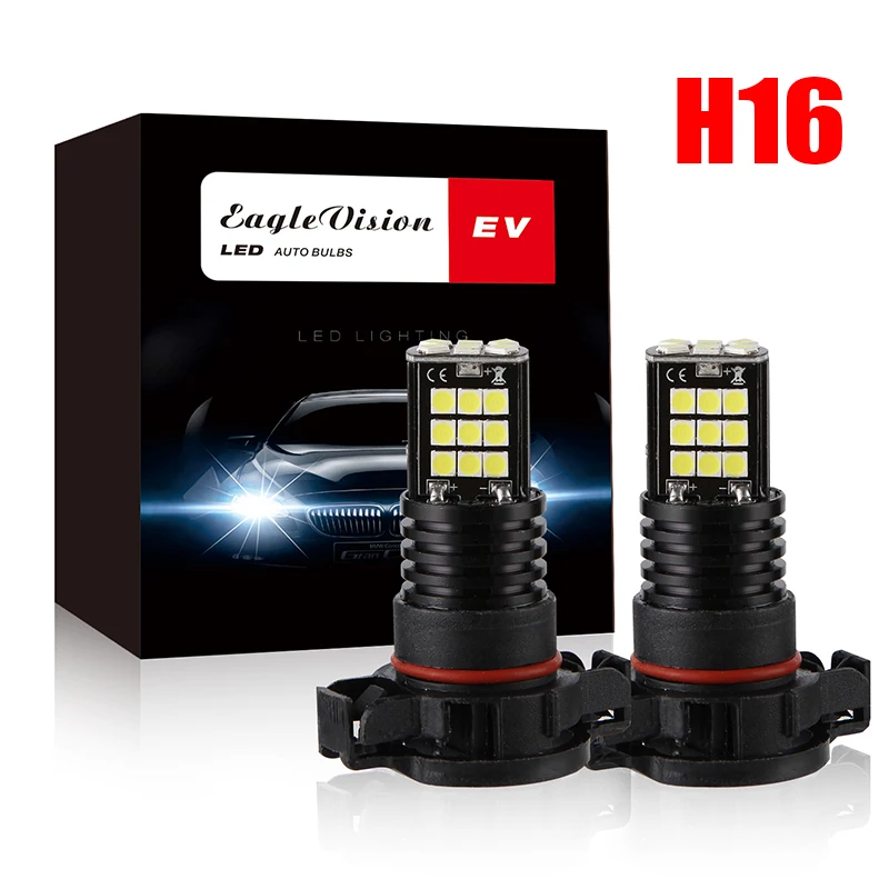 24SMD высокое Яркость автомобиль грузовик светодиодный противотуманный свет