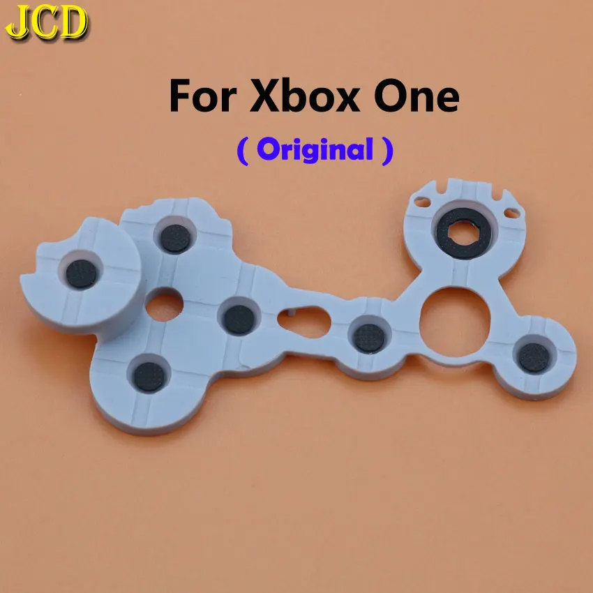 JCD 1 шт. цвет серый оригинальная стандартная резиновая кнопка для MicroSoft Xbox One XboxOne S