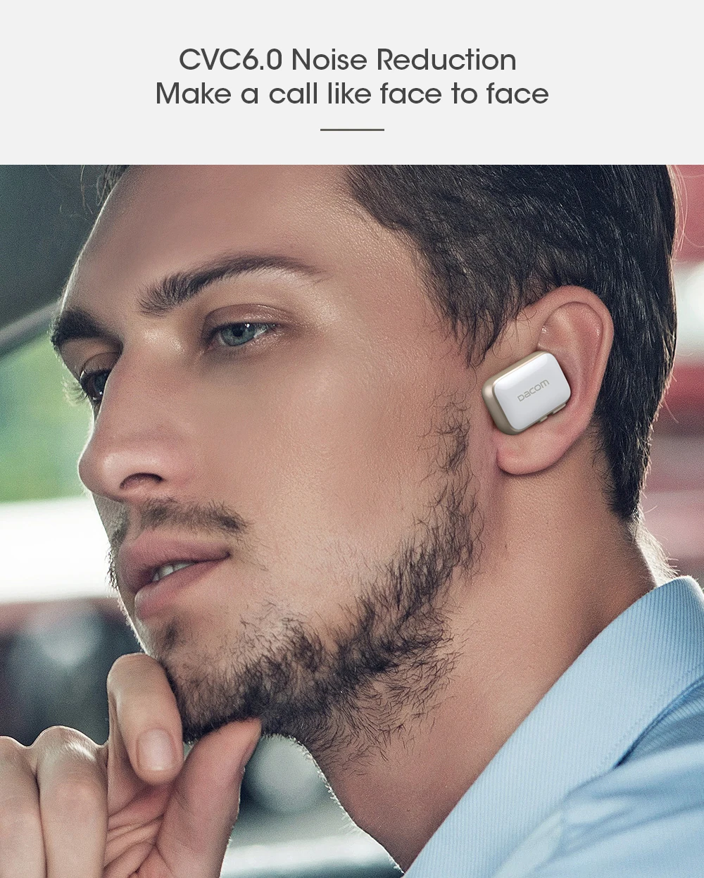 Dacom GF8 мини bluetooth-гарнитура True Twins беспроводные наушники Handsfree Blue tooth наушники стерео шлем с микрофоном для iPhone LG