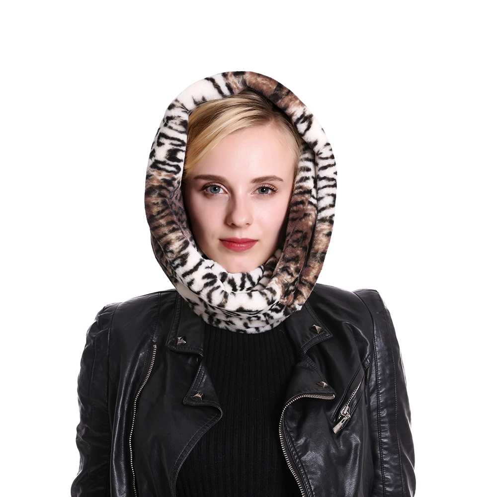 FOXMOTHER Новая мода белый мягкий искусственный мех леопардовые шарфы Snood Echarpe Foulard кольцо женский шарф дропшиппинг