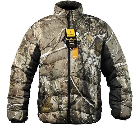 Winter camo Jacket hunting clothing 