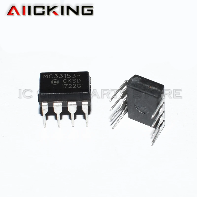 10 шт. MC33153P DIP 8 MC33153 DIP8 оригинал в наличии|Центральные процессоры| |