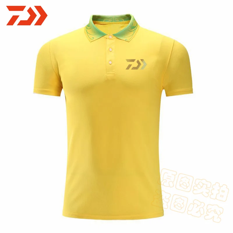 2019 New Fishing Clothing POLO Shirt Men Outdoor Breathable Hiking Camping Quick Dry Summer Daiwa Jersey | Спорт и развлечения