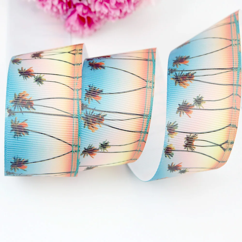 Корсажная лента с принтом дерева 10 ярдов подарок на Рождество свадьбу | Дом и сад