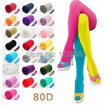2020 Fashion Summer Spring Hot Sale Nylons Ladies' Women's Stockings Pantihoses Hosiery Capri Tights Neon Colors