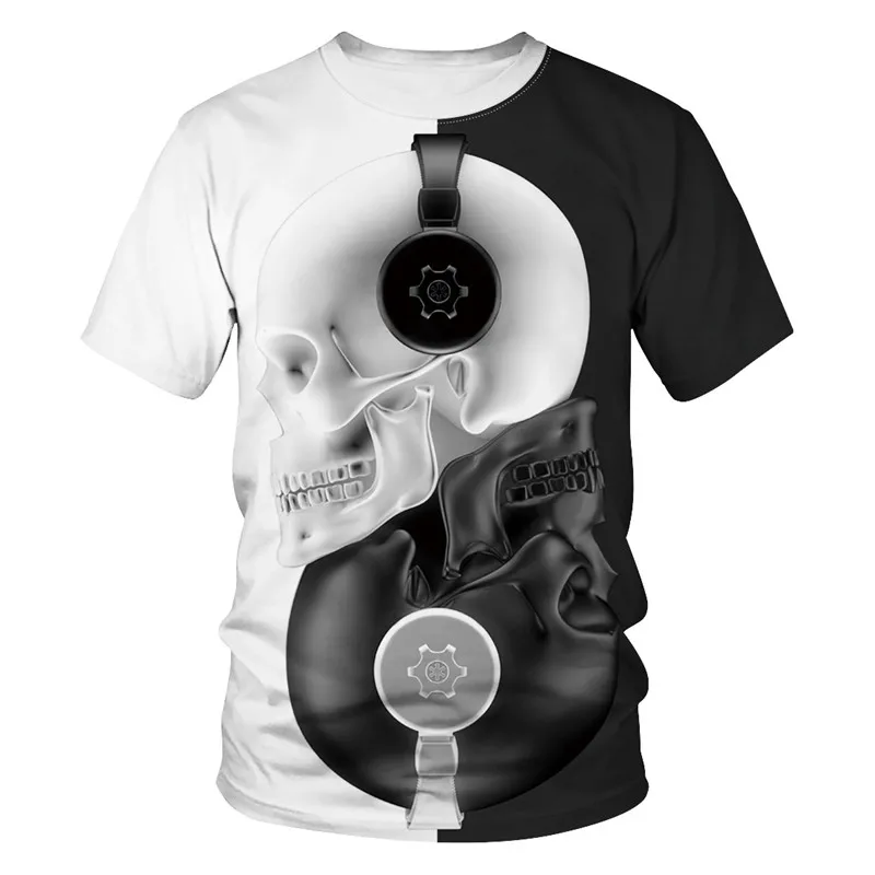 Новые модные мужские и женские 3d футболки с забавным принтом черные Dreamy Smoke Lines