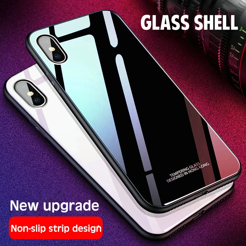 Роскошный защитный Магнитный чехол из закаленного стекла для iphone 12 11 Pro XS MAX XR X 7 8 6