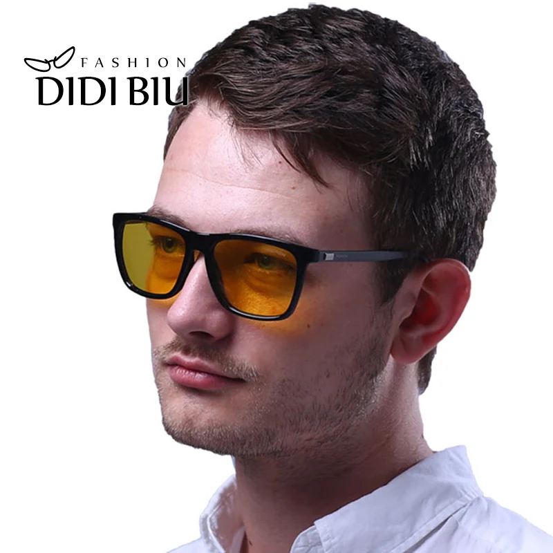 DIDI поляризованные очки ночного видения желтые солнцезащитные для женщин и