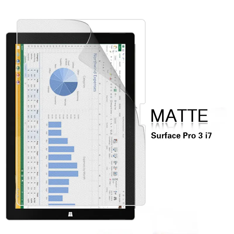 Передняя Антибликовая матовая пленка для microsoft Surface Pro 3 12 В HD прозрачный глянцевый защитный экран для планшета крышка пленка оболочка