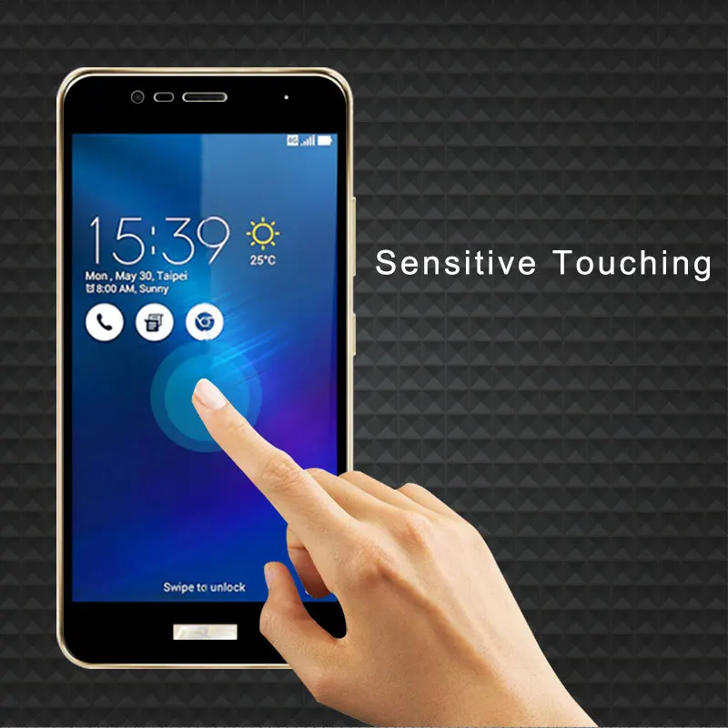 Закаленное стекло пленка для ZenFone3 ZE520 KL Взрывозащищенный экран с защитой против