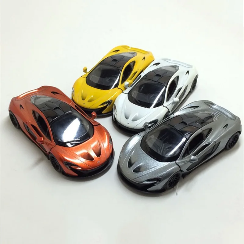 

1:36 Die Casting Car for McLaren P1 Alloy Pull Back Toy Supercar Luxury Sports Car Static State Model Boy Kid Birthday Gift