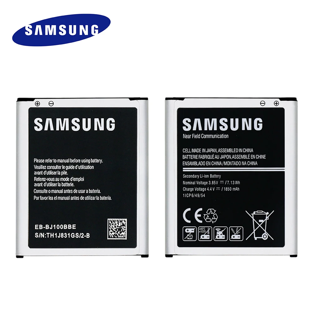 

EB-BJ100BBE EB-BJ100CBE 100% Original 1850mah Replacement Battery for Samsung Galaxy J100F J100H J100M Fast shipping