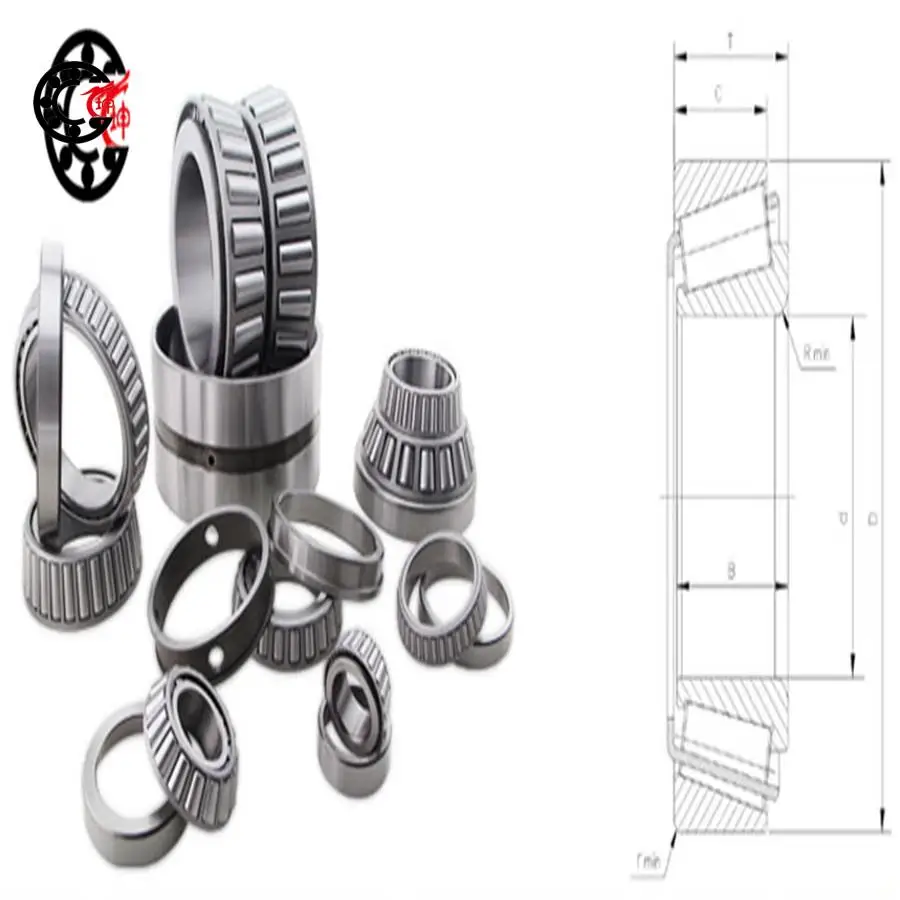 50mm diameter Tapered Roller Bearings 31310/P5 50mmX110mmX mm C0 ABEC-5 Factory Direct High Precision |