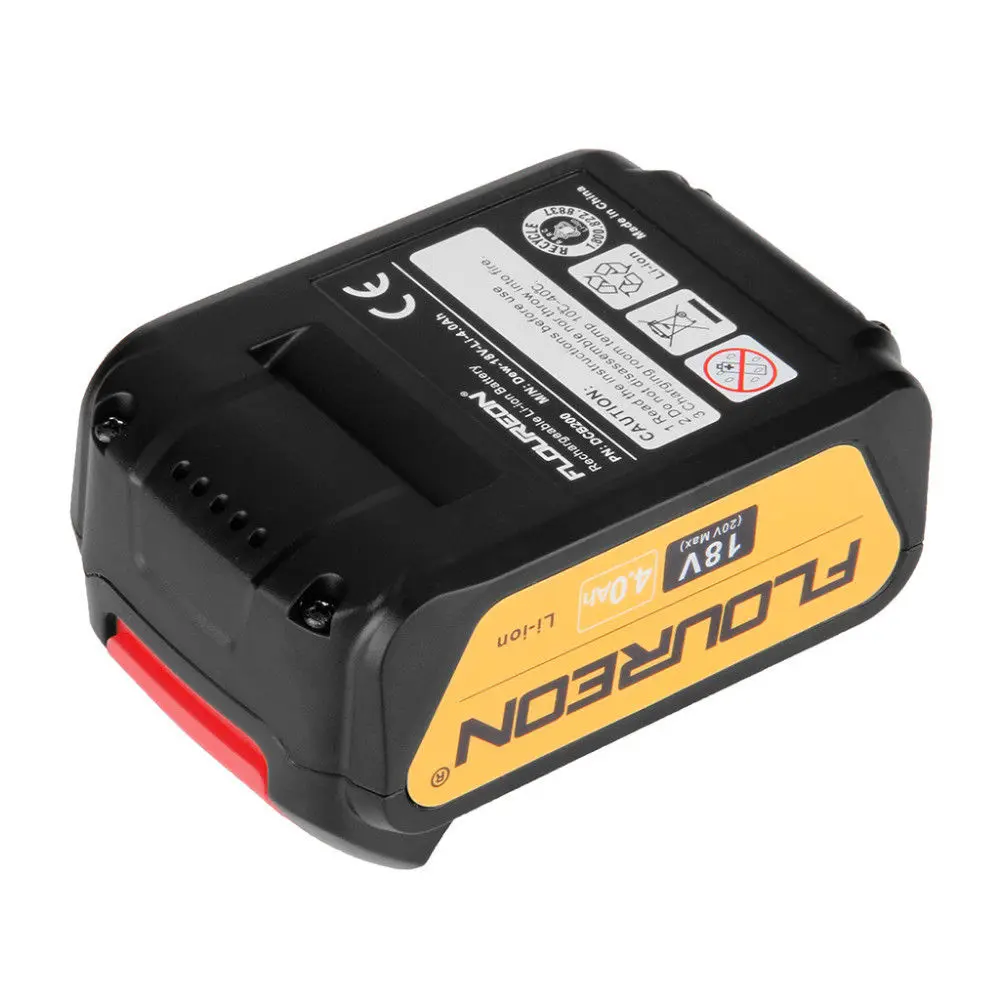 7 Xinbox DCB205 для Dewalt 20 V батарея 4.0Ah литий-ионный DCB200 DCB201 DCB203 DCB204 DCB206 DCB207 мощный инструмент высокой емкости Cordl