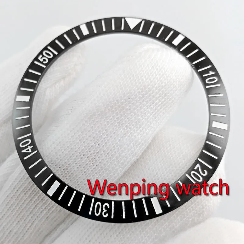 

Новинка, 38 мм, черный качественный керамический БЕЗЕЛЬ для часов rl x, вставка для часов, замена на вторичном рынке