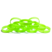 customzed light green glow in the dark wristbands blank wristbands bracelets silicone rubber wristband glow in the dark bracelet