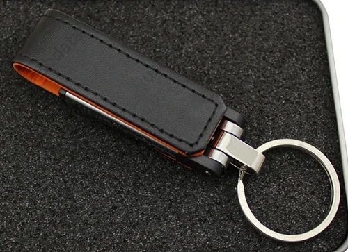 Брелок для ключей деловой Кожаный USB 3 0 флэш-накопитель карта памяти