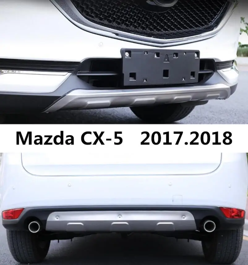 Автомобильный бампер для Mazda CX 5 CX5 2017 2018 высокого качества из нержавеющей стали