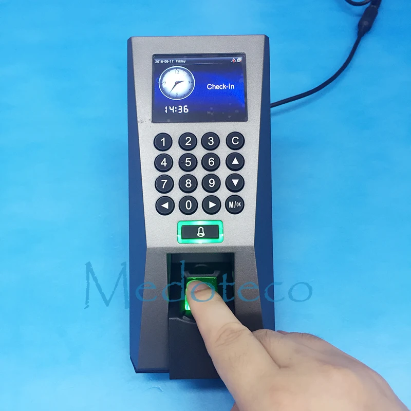 Испанский отпечатков пальцев Доступ Управление двери фингерпринта Система