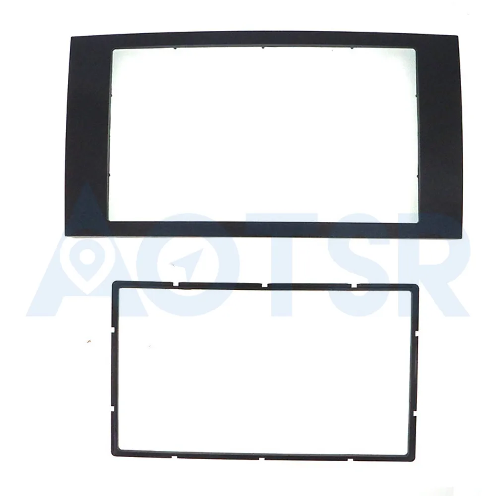 2 din радио фасции Для FORD Focus II C-Max S-Max Fusion Transit Fiesta Galaxy Kuga установка тире комплект адаптер каркаса CD