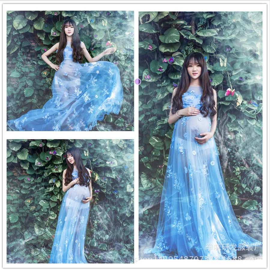 Привет Блум беременных женщин мода фотографии реквизит романтический