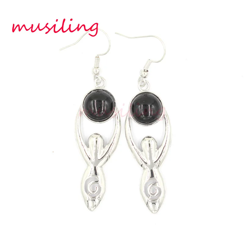 Длинные серьги подвески ювелирные изделия для женщин Йога людей искусственные