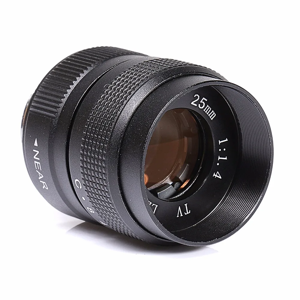 25 мм F1.4 CC tv C mount Movie Lens для M43 G1 EP1 EP2 GH1 GH2 GF1 GF2 и номер для отслеживания