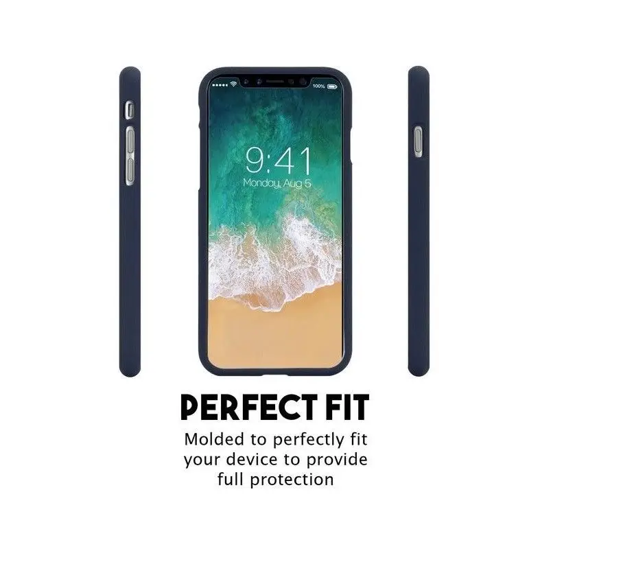 Оригинальный Мягкий Гладкий чехол MERCURY Goospery из ТПУ для iPhone XS XR MAX|Бамперы| |