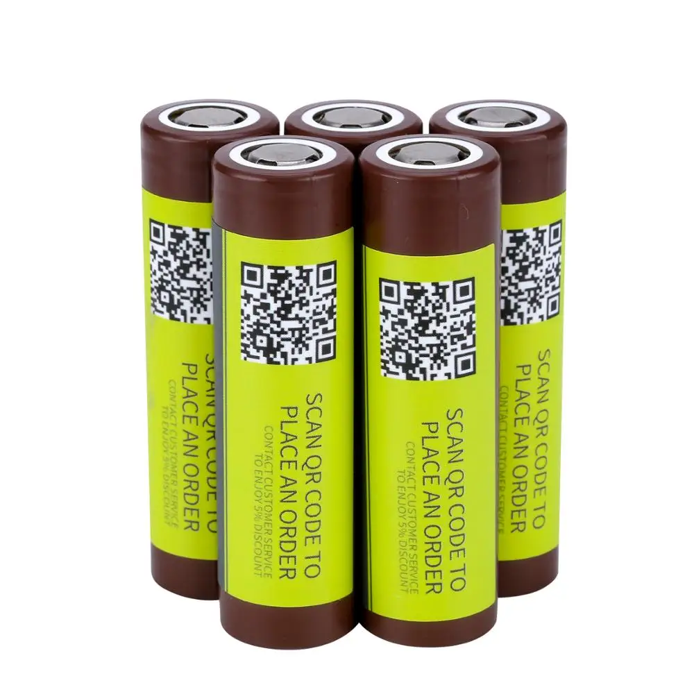 ZNTER Lii HG2 18650 3000 мАч перезаряжаемый аккумулятор для электронных сигарет Высокая