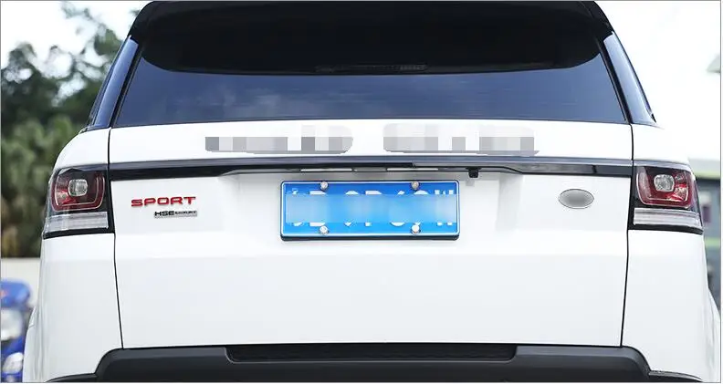Черные хромированные автомобильные аксессуары для Range Rover Sport 2014 2015 2016 2017 Задняя