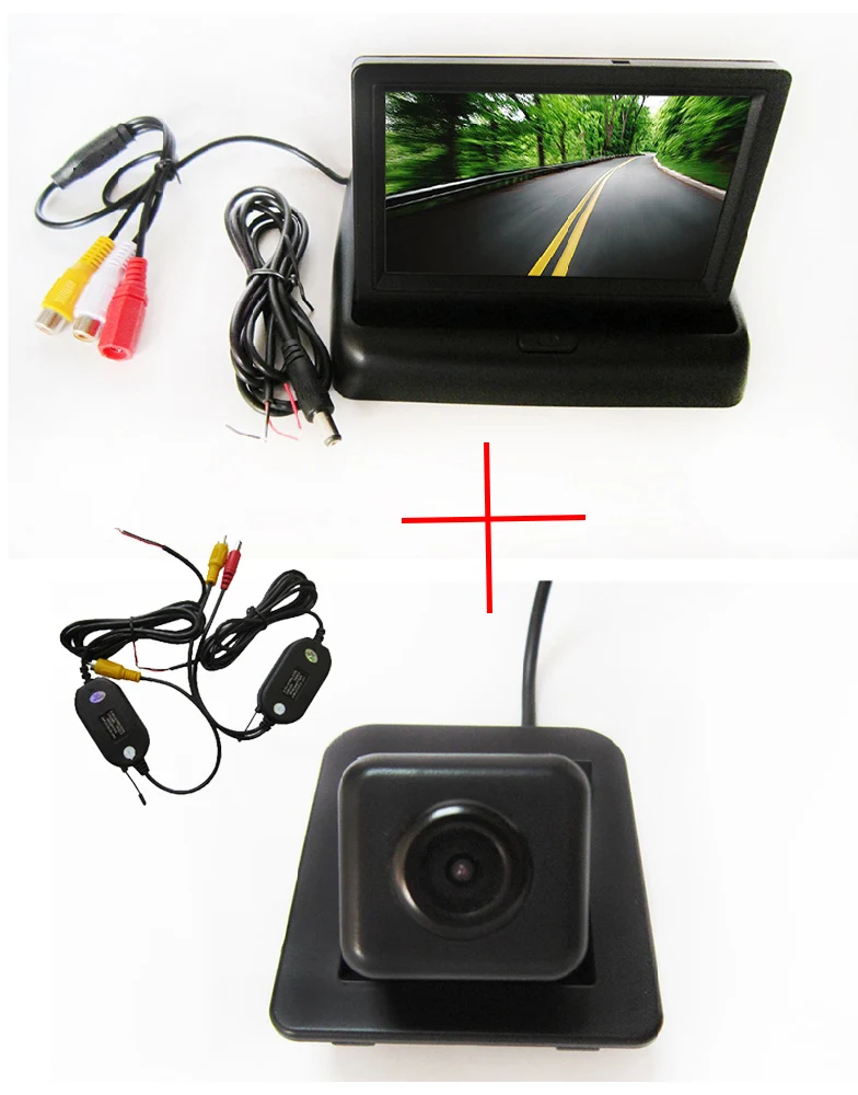 

Wireless WIFI Car Rear View Camera for Benz S-Class S-Klasse GLK300 GLK350 with 4.3 Inch foldable LCD TFT Monitor