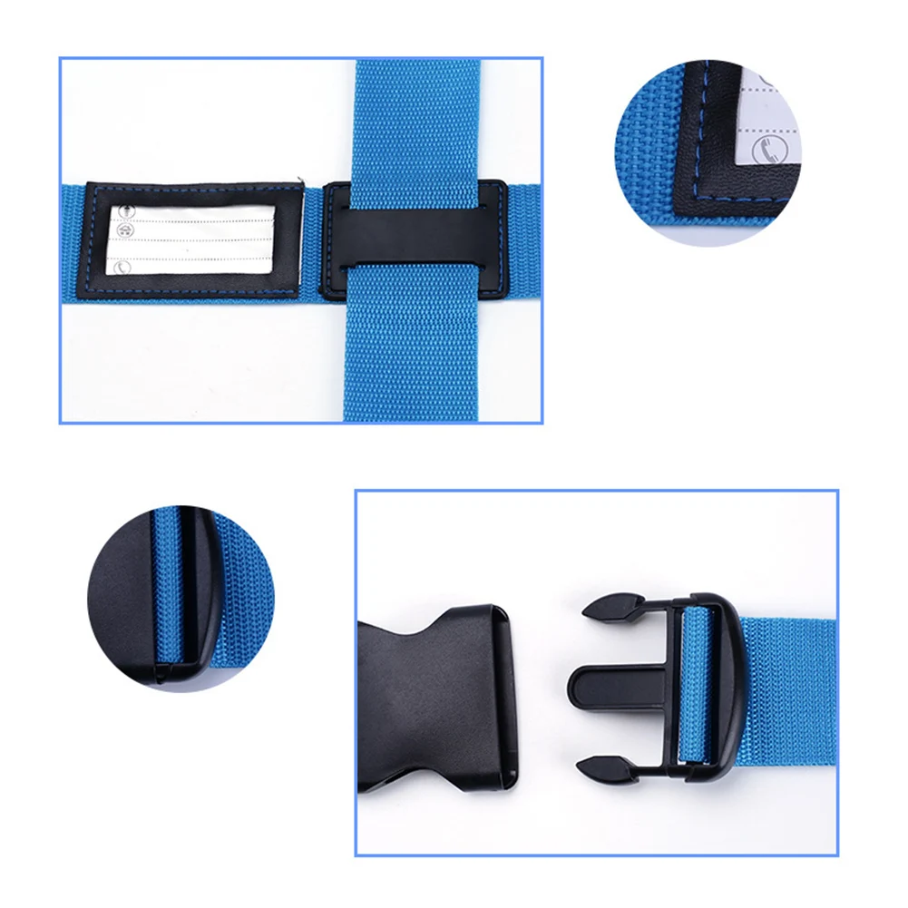 Cross Strap Buckle with 3 Digits Password Locks for Luggage Packing Belts |