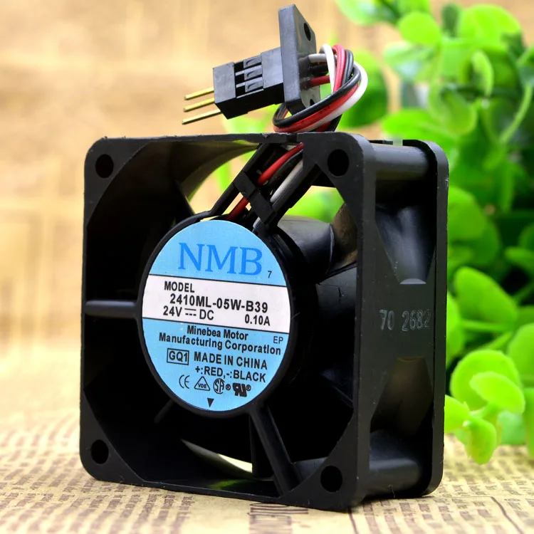 Вентилятор охлаждения FANUC для цифрового станка 6 см 6025 дюйма 2410ML 05W B39 24 В 0 10 А 60*60*25