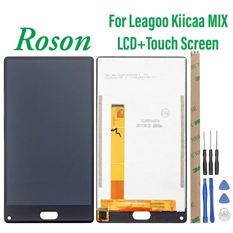 Roson для LEAGOO KIICAA MIX ЖК дисплей и сенсорный экран 5 &quotдигитайзер панель сборка