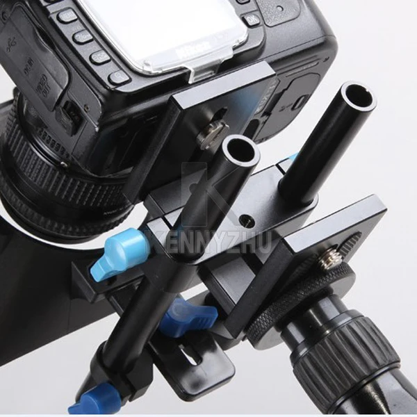 Профессиональный 15 мм алюминиевый сплав камера штанга поддержка рельса система