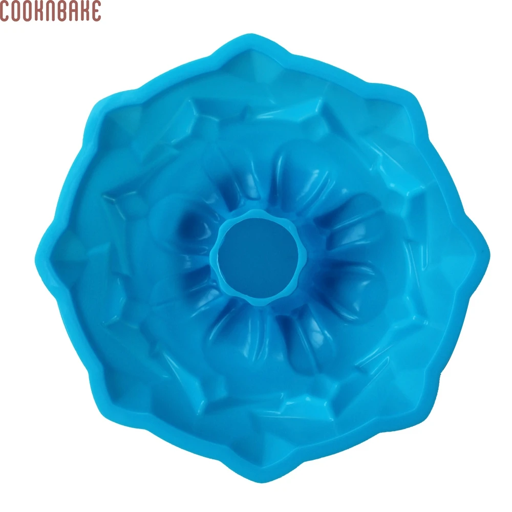 COOKNBAKE DIY 8 дюймов угловая форма для торта большая силиконовая круглая