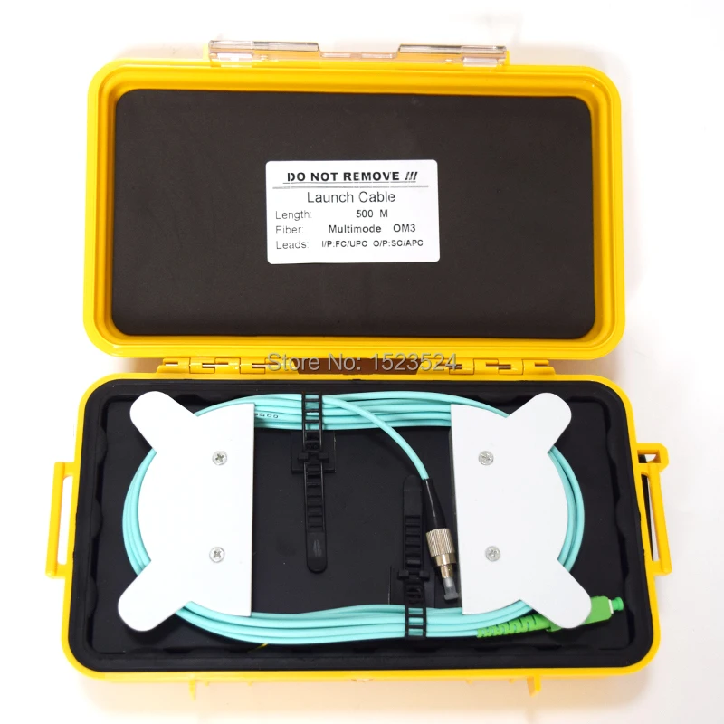 OTDR Dead Zone Eliminator волоконные кольца волоконно оптический Launch Cable Box MM OM3 FC/UPC SC/APC