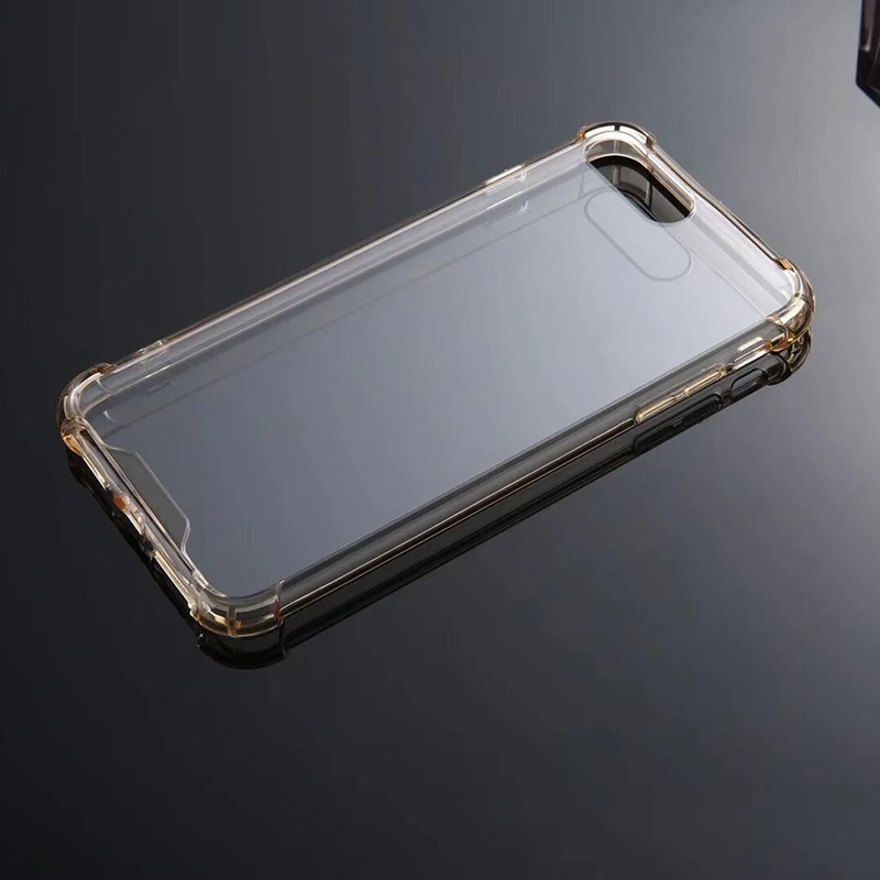 100 шт./лот для iphone 6s 7 8 plus X XS MAX Galaxy S9 S8 S7 Plus Note ударопрочный акриловый жесткий