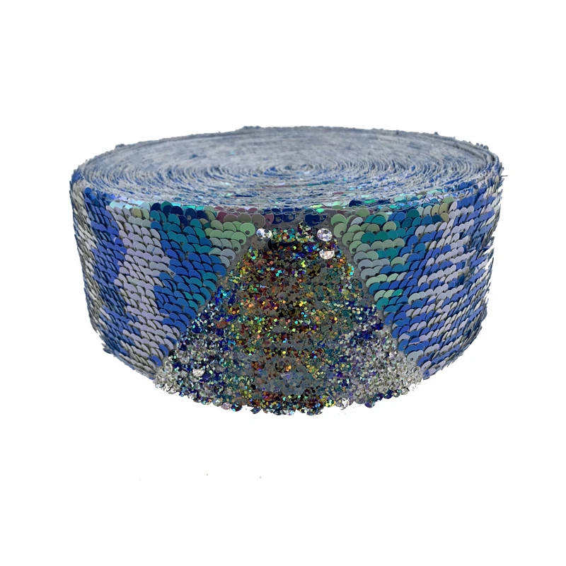 Высококачественная лента с блестками 75 мм для украшения Бесплатная доставка DHL |