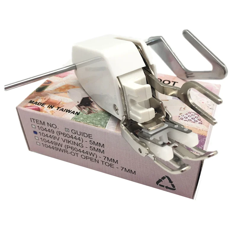 

Sewing Presser Walking Foot For Husqvarna Viking-5mm Groups 5, 6, 7, D, E, 215, 400 7YJ240